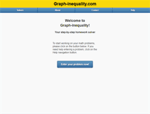 Tablet Screenshot of graph-inequality.com